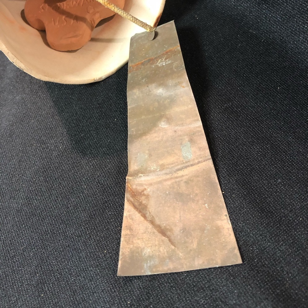 Vintage 1973 Pacific Stoneware Wind Chime Bell - Hand Painted - Collectible - Picture 10 of 13